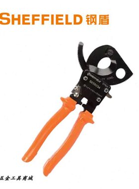 盾-12FIE103棘轮 0.350省力FSEL寸0D H3504钢355寸S电缆剪手动S式