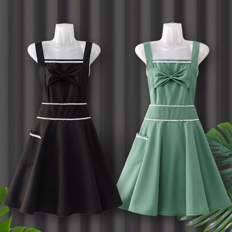 纯棉围裙可爱公主风清新厨房家用时尚2025新款网红工作服女士,家庭/个人清洁工具,围裙,淘宝优惠券,粉丝福利购,淘宝优惠卷