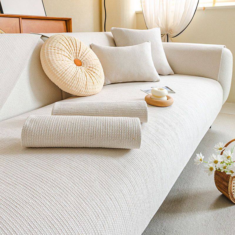 棉麻沙发垫四季通用盖布防滑现代简约套罩全包坐垫ins千鸟格北欧,居家布艺,沙发套,淘宝优惠券,粉丝福利购,淘宝优惠卷