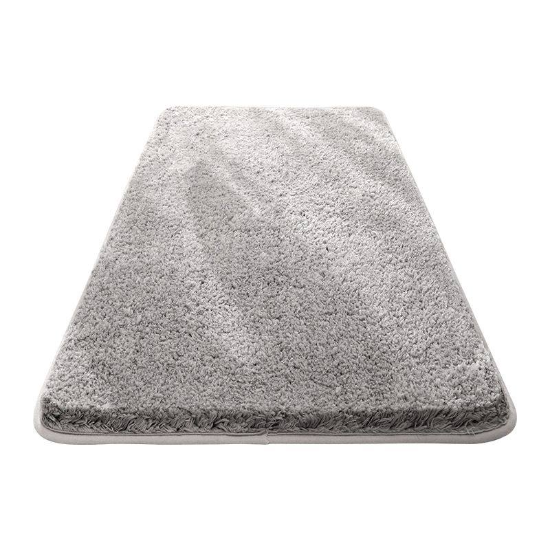 浴室吸水地垫卫生间门垫防滑地毯家用卫浴洗澡间门口加厚毛绒垫子
