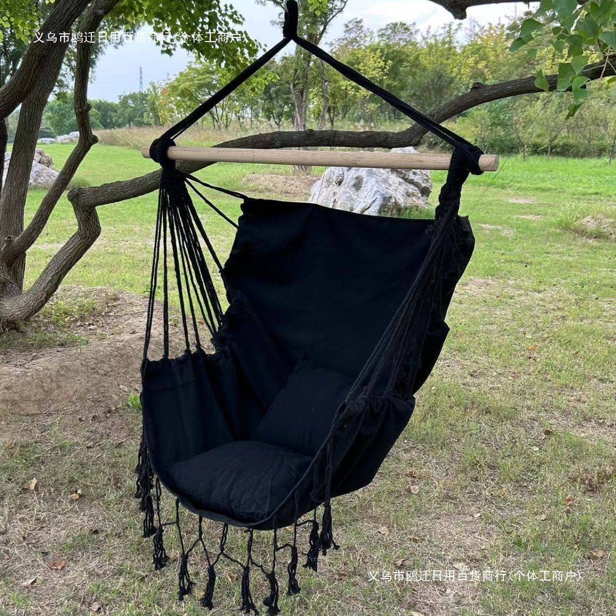 户外便携吊床加厚露营懒人网红之选秋千室内家用鸥迁日用百货,住宅家具,户外秋千,淘宝优惠券,粉丝福利购,淘宝优惠卷