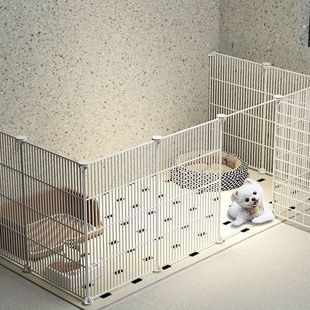 宠物围栏狗狗防猫隔离网挡板门栏狗栅栏室内防护栏家用狗笼子猫门