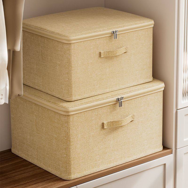 衣服收纳箱带家用布艺折叠储物筐衣物整理盒衣柜收纳分层,收纳整理,收纳箱,淘宝优惠券,粉丝福利购,淘宝优惠卷