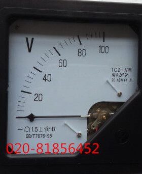 0 C1 1030V V电压表1直流V 4502C50-0 VC2 3050V0 22501C--VVV1-2