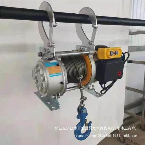 多功能提升机220V家用快速卷扬机吨2吨电动葫芦380V建筑装修吊机