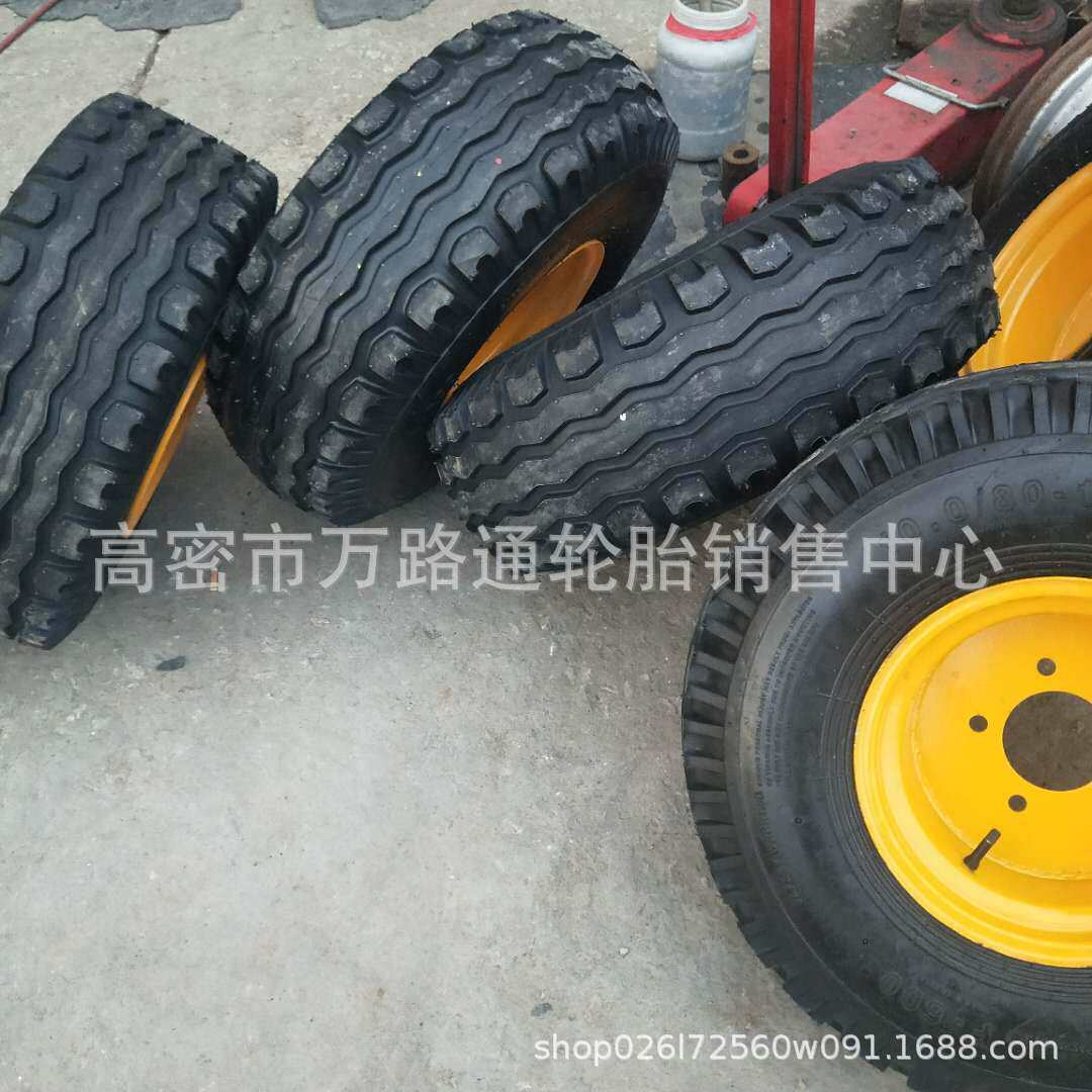 农机具轮胎10.0/75/80-12翻转犁带钢圈11.5/80-15.3联合捆草机