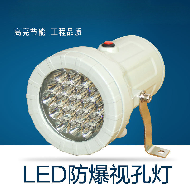 led防爆视孔反应釜视镜探照灯内视镜灯220伏24v大功率防爆探照灯