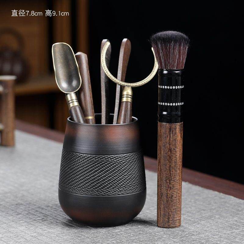 紫陶懒人自动泡茶壶整套茶具套装家用办公室石磨冲茶盖碗茶杯