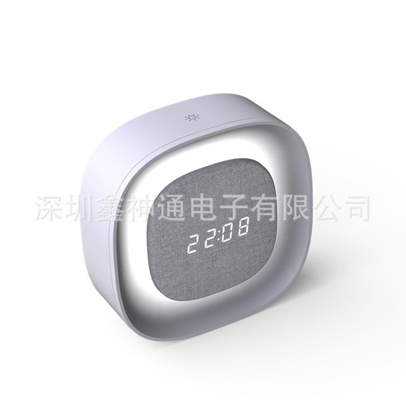 创意新款智能学习时钟小夜灯多功能迷你数字时钟三组闹铃睡眠夜灯