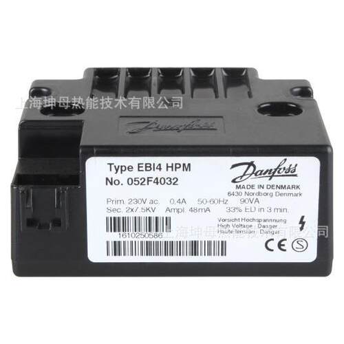 Danfoss丹佛斯EBI4 1P 052F4044点火变压器