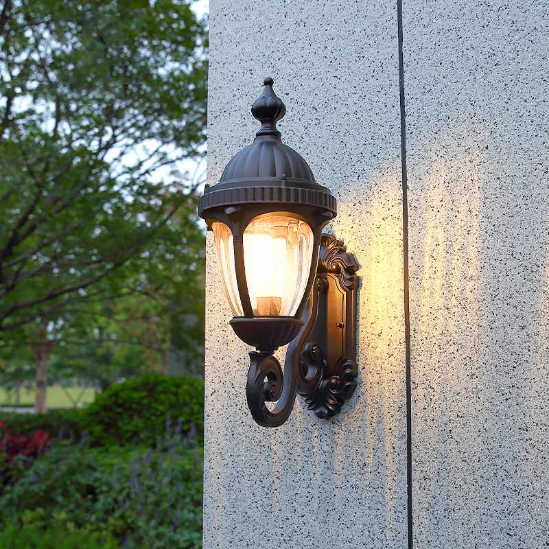 户外防水墙壁院子别墅大门口家用led新农村3米220v中式壁灯