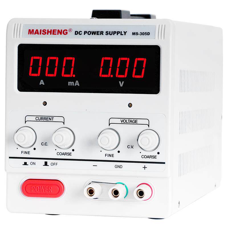 MAISHENG/迈胜MS305DS可调直流稳压电源0-30V0-5A四位显示恒流源