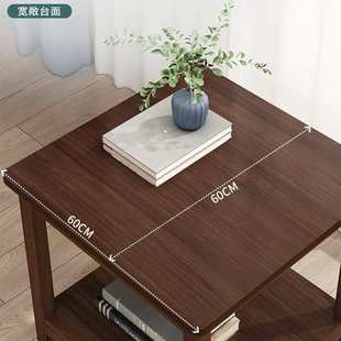 老式实木小方桌四方客厅家用迷你小茶几小桌子边柜沙发边几正
