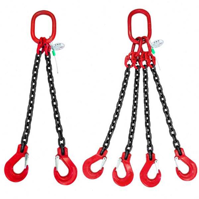 G80起重炼条吊索具组合锰钢炼条吊钩Q吊具起重吊装工具