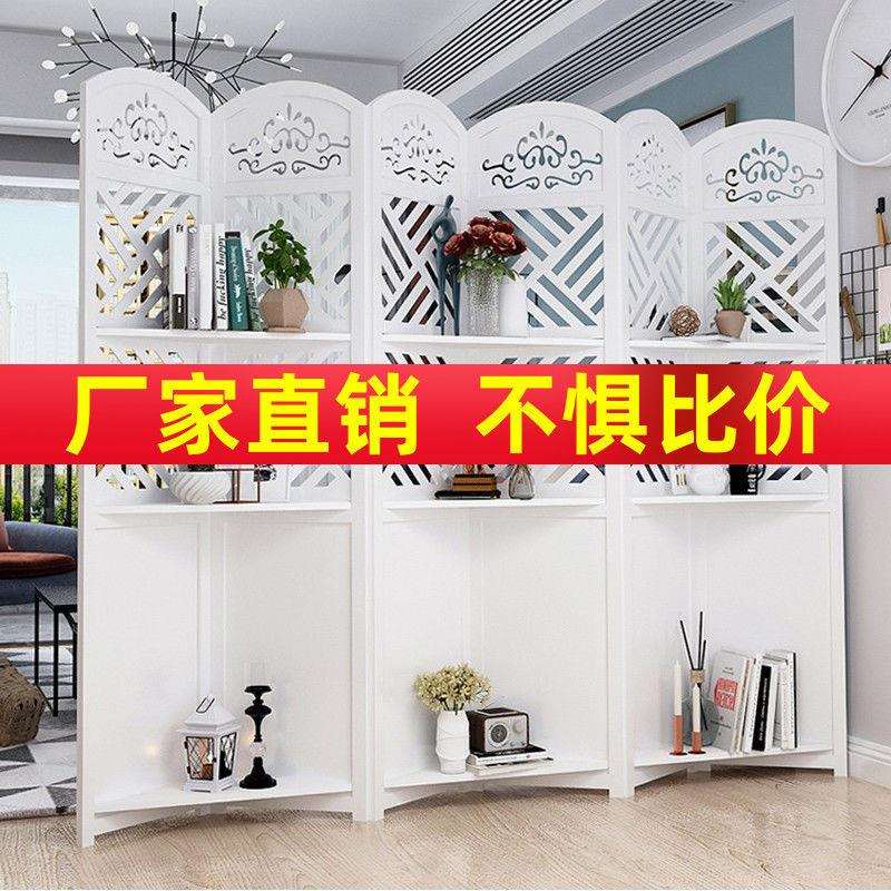 欧式屏风隔断墙客厅简约现代卧室折叠移动遮挡院装饰房间玄关