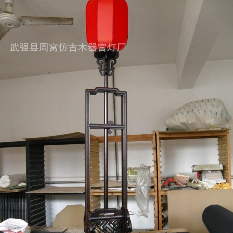 款新升降灯中式落地灯仿古落地灯宫灯路引木制宫灯古典落地灯道
