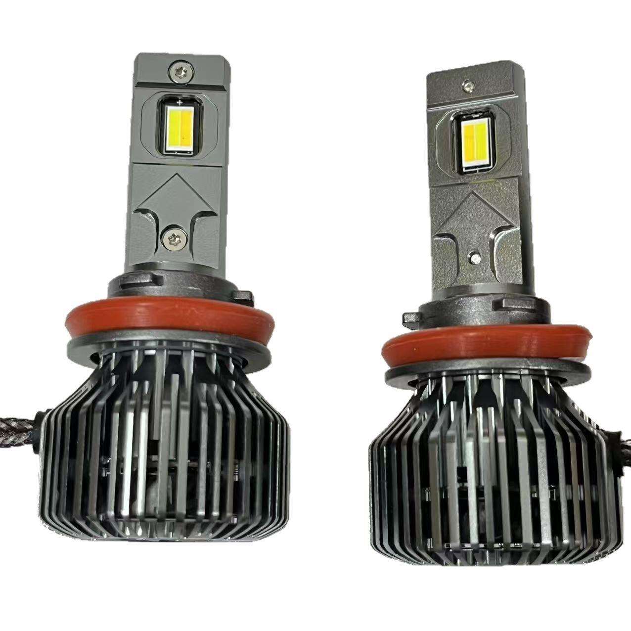 大功率180瓦12V 24V三色温LED汽车大灯车灯灯泡9012强光9005超亮