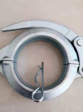 泵车压把快速管卡锻造镀锌DN65 DN100 DN125快速管卡130bar