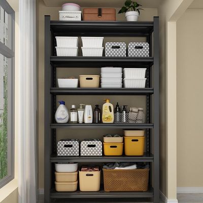 家用收纳架阳台货架多层置物架储藏室地下室杂物架厨房储物铁