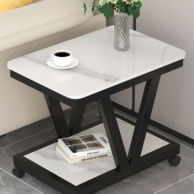 轻奢岩板沙发边几边柜侧边柜角几客厅网红小桌子小茶几迷你可移动