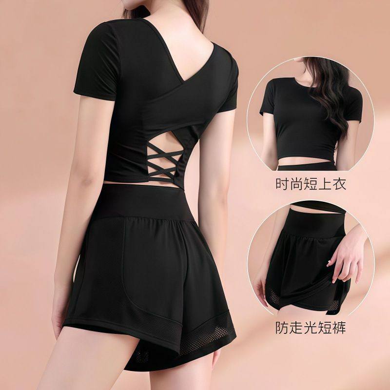 泳衣女士2025新款大码胖mm保守分体泳装遮肚专业游泳馆温泉游泳衣