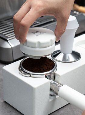 M无座器器/5粉意式咖啡机EE手柄布-压粉桶A底压OFF1UVN敲渣粉C85