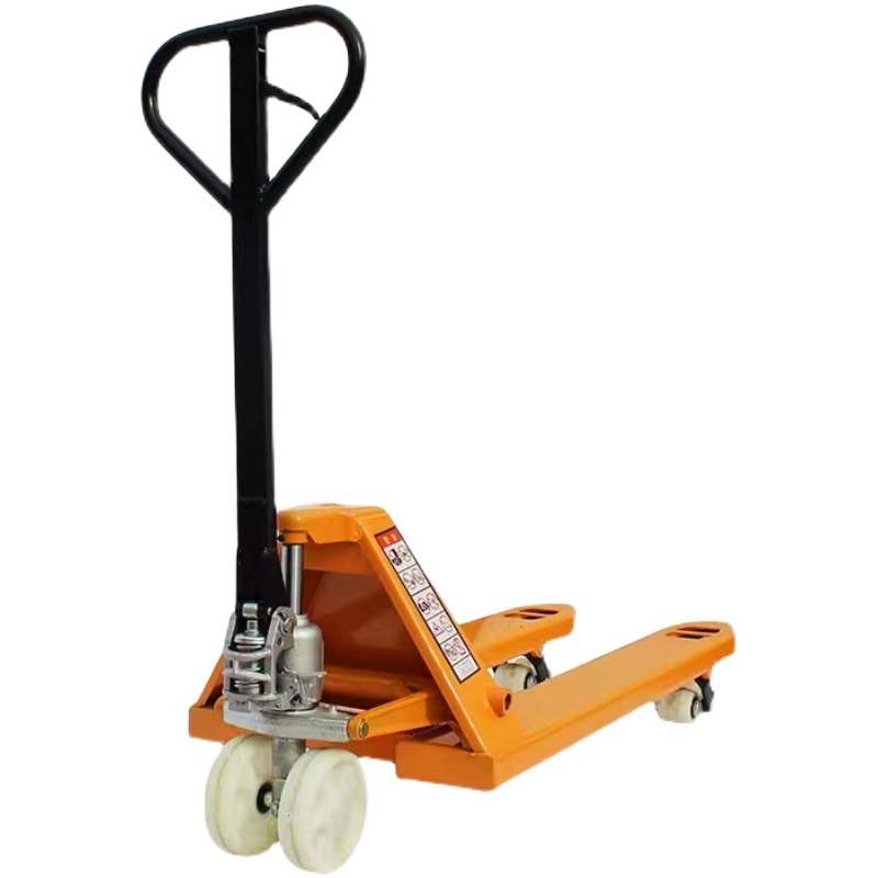 手动液压搬c运车地牛半电动手推叉车油泵升降车2吨3吨托盘手拉车