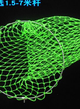 60网大物抄鱼网三角cm40防挂//实心50抄网头网兜圈可折叠捞不锈钢