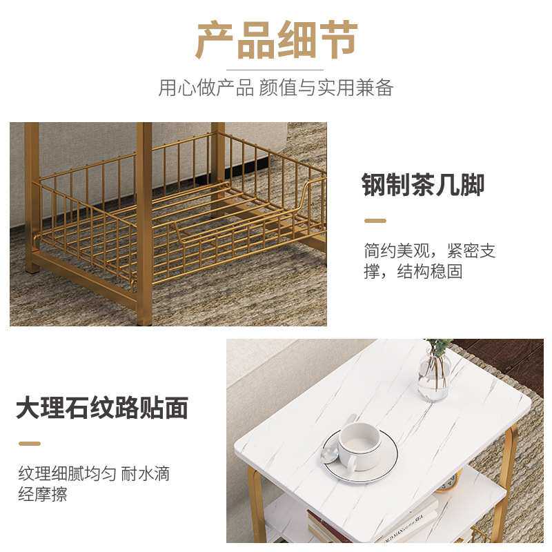 亿家达沙发边柜小茶几迷你小桌子卧室小型床头小桌子可移动边几