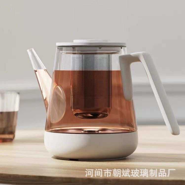 小坐T1 T2觅壶玻璃煮茶器底部上水全自动电热水壶烧水壶家用泡茶