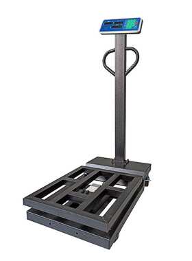 高精度万向轮工业商用防抖动500KG1T货物称重电子磅秤加厚电子秤