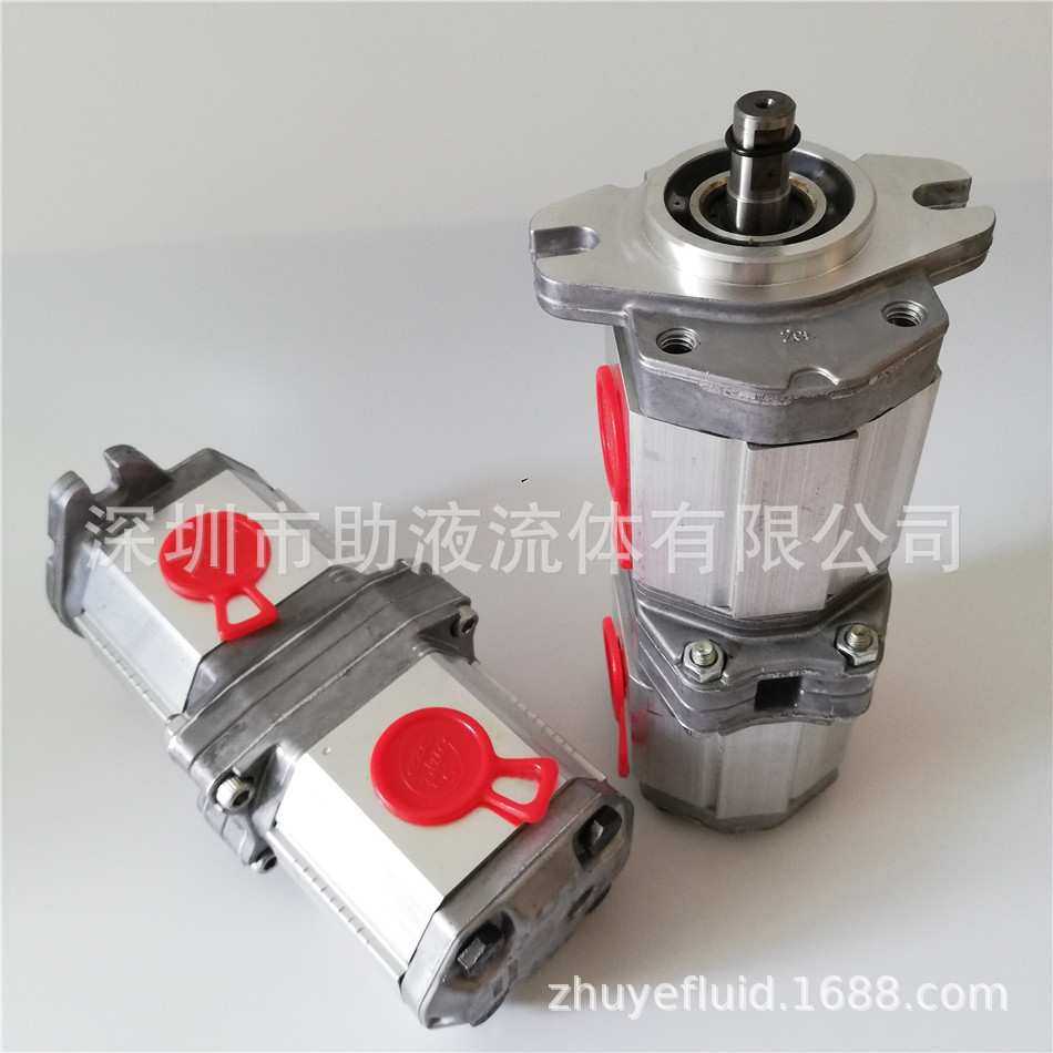 马祖奇三联齿轮泵ALPA2-D-10-FG+ALPI2-10-FG+ALPP2-D-10-FG