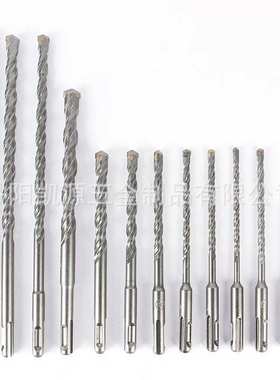 电锤凿电锤钻17件套装  圆柄冲击钻头17pc 开孔破墙铲凿组合套装