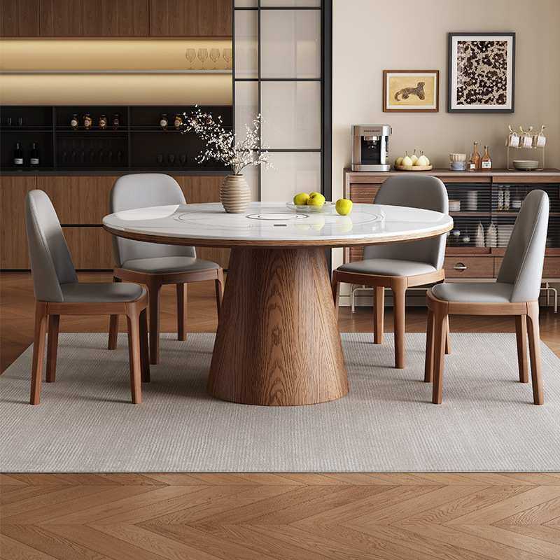 实木岩板餐桌内嵌电动旋转暖菜转盘多功能电磁炉家用小户型圆饭桌,鲜花速递/花卉仿真/绿植园艺,其它园艺用品,淘宝优惠券,粉丝福利购,淘宝优惠卷