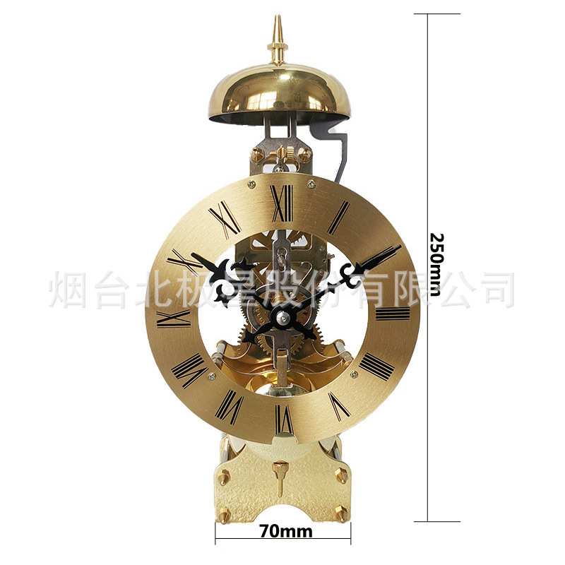 北极星机械钟表机芯手动上弦老式复古老爷钟落地钟台钟机芯钟配件