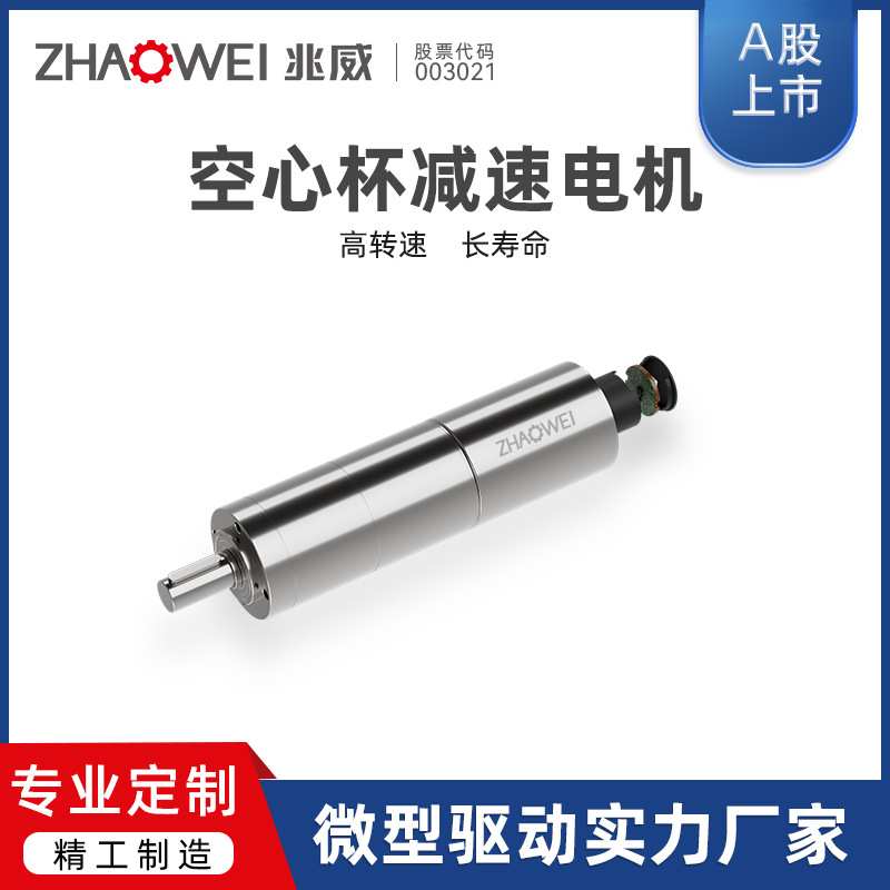 42mm高性能有刷直流电机大扭矩行星齿轮飞机舵驱动系统空心杯电机