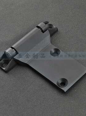 CL282 大号黑色T型旋转铰链工业开关柜配电箱机械设备重型合页