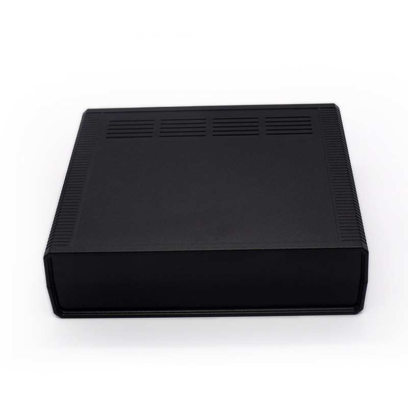 台式仪表仪器塑料盒壳体D11网状散热290X260X80MM电器盒外壳