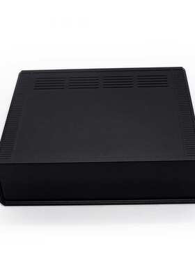 台式仪表仪器塑料盒壳体D11网状散热290X260X80MM电器盒外壳