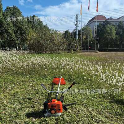 侧挂式割草机52cc1.7kw汽油割草机家用松土开荒brushcutter大功率
