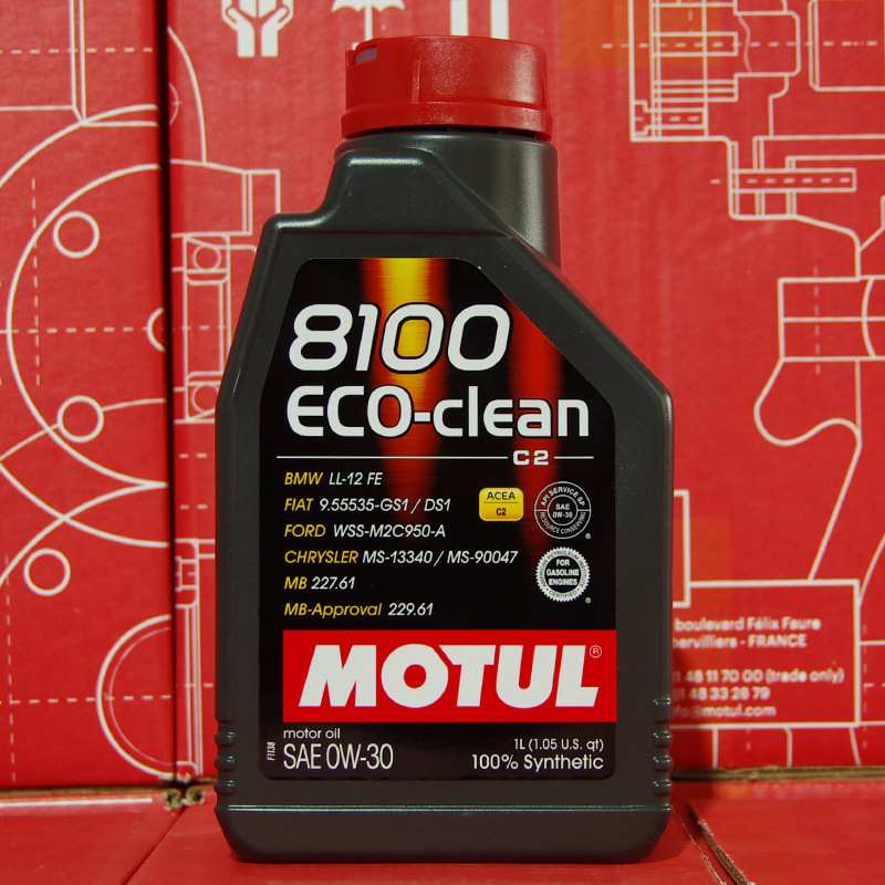摩特 8100 ECO-CLEAN 0W-30 C2 SP级 国6B 1L 进口酯类全合成机油