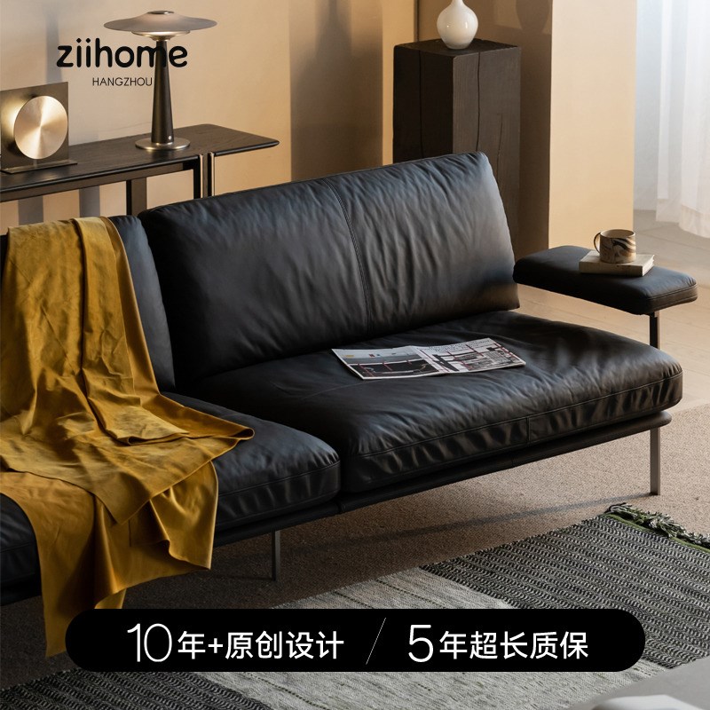 里安沙发 致家家居 头层u牛皮复古真皮沙发客厅2024新款皮艺沙发