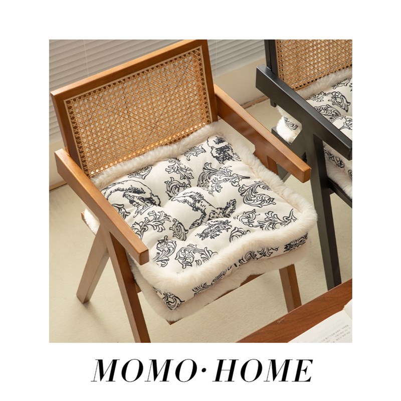 MOMO dHOME 加厚定针胖子垫客厅民宿蒲团垫办公久坐解压屁垫简约