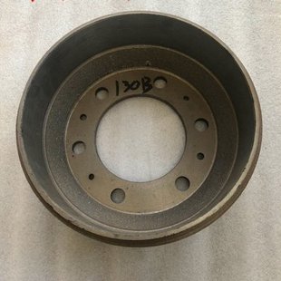 时风三轮车配件 全浮后桥用制动鼓 刹车鼓 后轮毂制动器锅子130B
