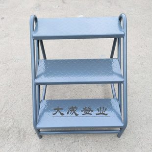 踏步三层台阶小楼梯理货上货梯爬梯移动登高车工厂家用装卸车梯子