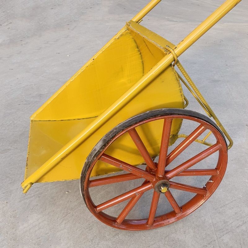 翻斗车劳动工地小推车两s轮手推搬运车建L筑家用垃圾拉货灰斗车轮