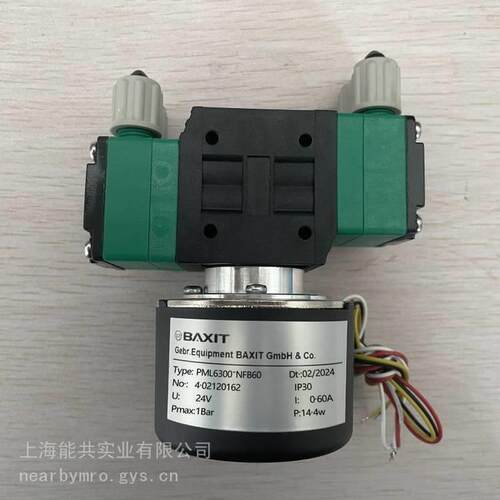 德国BAXIT代替KNF隔膜液泵PML6300-NFB60 12/24V微型采样泵真空泵