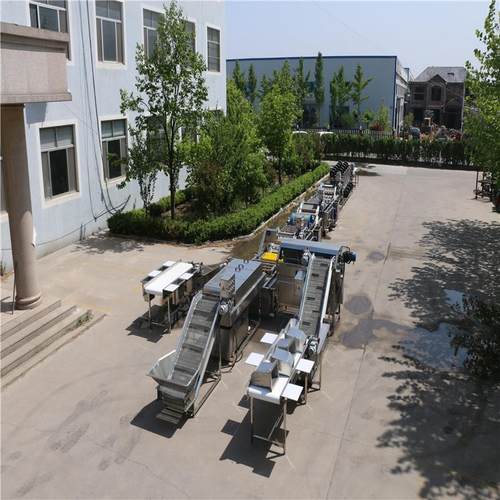 蔬菜清洗设备 果蔬气泡清洗机 中央厨房净菜加工设备莲藕食品级