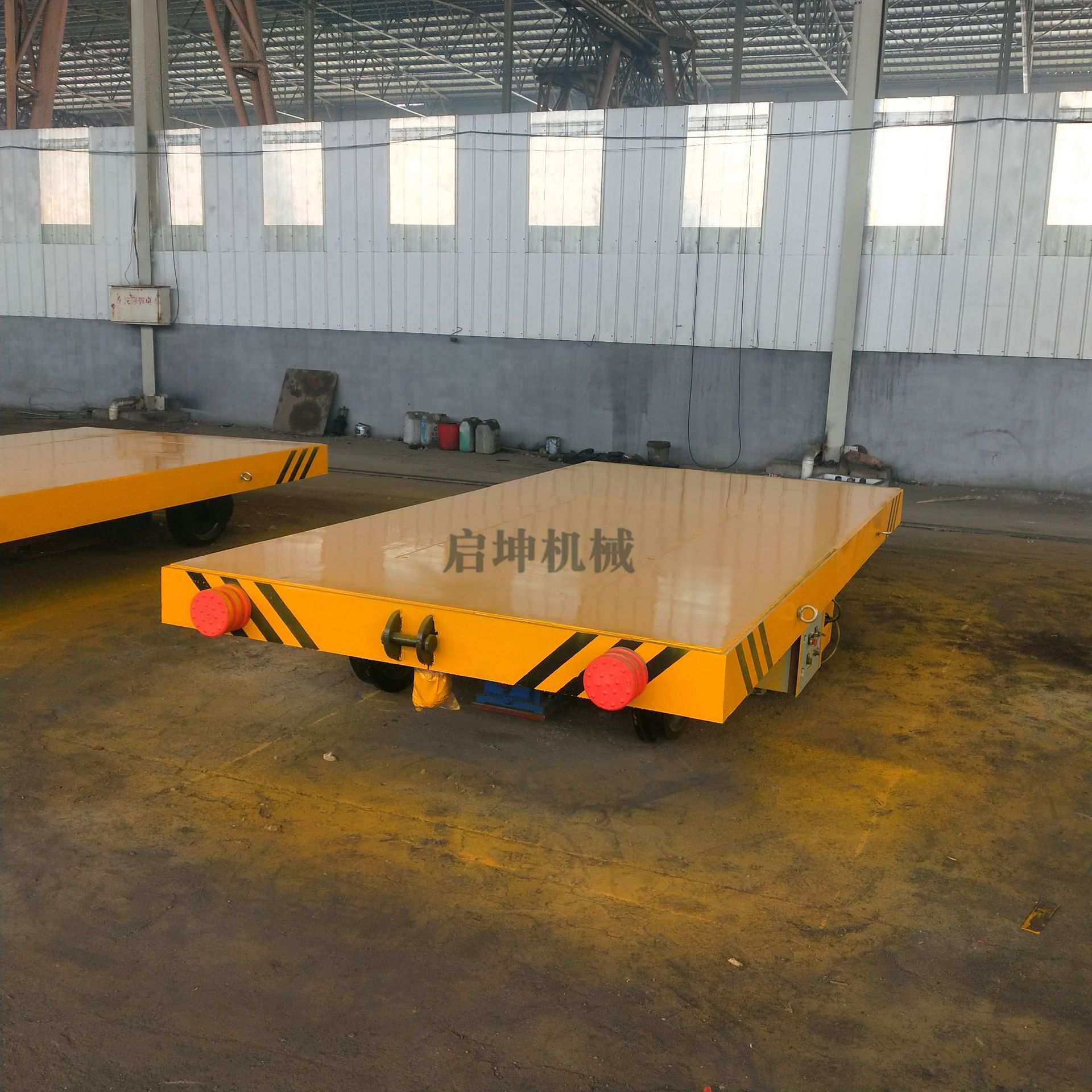 重型电动平板车 煤矿用平板运输 生产牵引式平板运输车平车配件