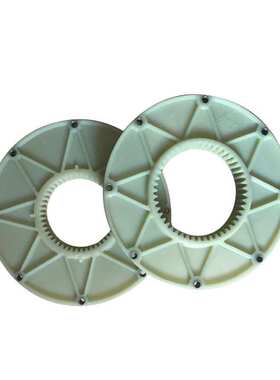 国产适用BoWex65-FLE-PA-314.25飞轮尼龙盘联轴器42齿外径314